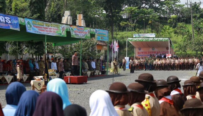 Sembilan Ponpes di Kab. Tegal Ikuti Kemah Pramuka Santri