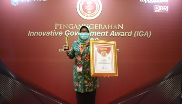 Kabupaten Tegal Dinobatkan sebagai Kabupaten Sangat Inovatif