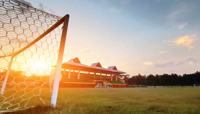 Bantuan Provinsi Rp 2,5 Miliar, GOR Tri Sanja Slawi Ditata Secara Bertahap