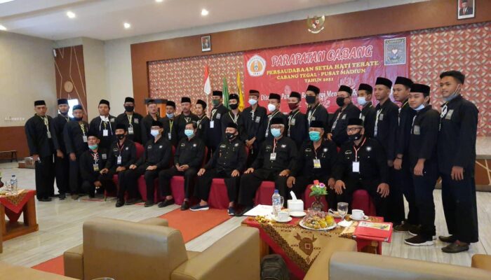 Terpilih Secara Aklamasi, Zaenudin Pimpin PSHT Cabang Tegal