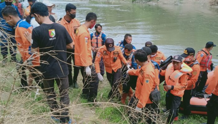 Korban Tenggelam di Sungai Pemali Ditemukan dalam Keadaan Meninggal