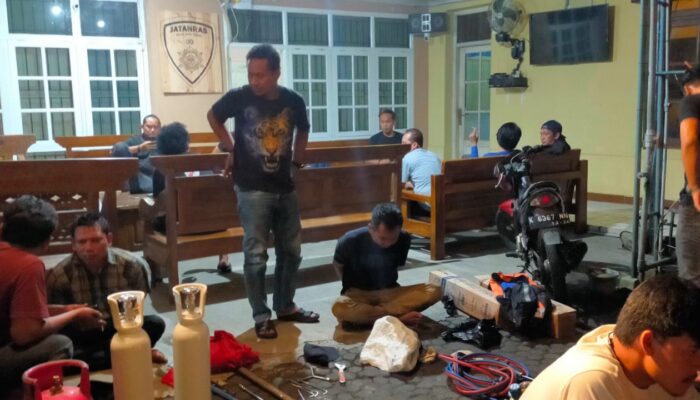 Polda Jateng Berhasil Tangkap Empat Pembobol ATM BRI di Tegal