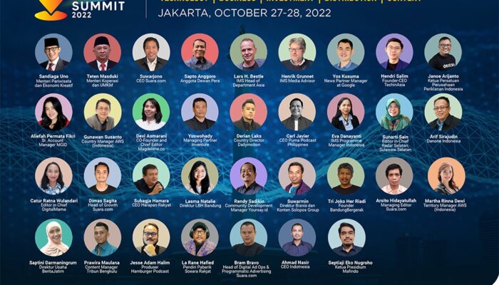 Ratusan Media Lokal Berkolaborasi di Local Media Summit 2022