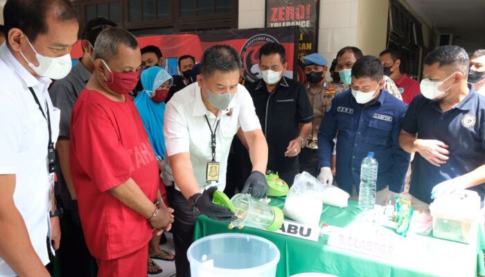 Komitmen Berantas Narkoba, Ditresnarkoba Polda Jateng Musnahkan 3,4 Kg Sabu