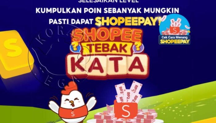 Klaim ShopeePay, Isi Kunci Jawaban Shopee Tebak Kata Senin 14 November 2022 Tantangan Harian
