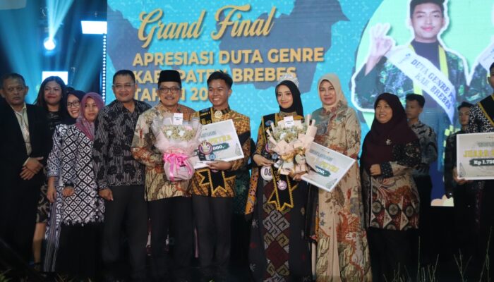 Candra dan Caltha Jadi Duta Genre Brebes 2024