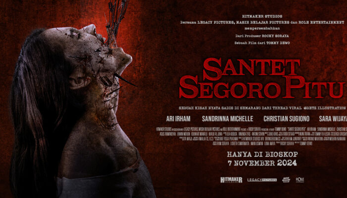 Jadwal Film Horor SANTET SEGORO PITU dan PEREWANGAN Kamis 7 November 2024 di Bioskop Cinepolis Pacific Tegal