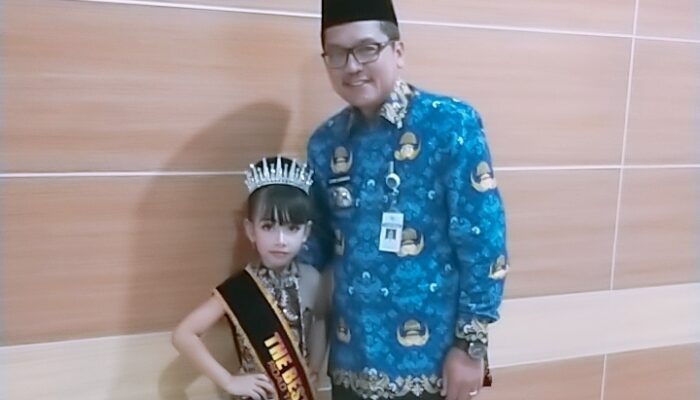 Keren, Allea Natasya Siswa Kelas 1 SD Kalierang Bumiayu Torehkan Prestasi Nasional