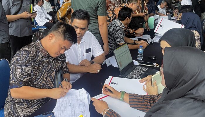 Jelang Pelantikan, Bupati dan Wakil Bupati Tegal Terpilih Jalani Tes Kesehatan
