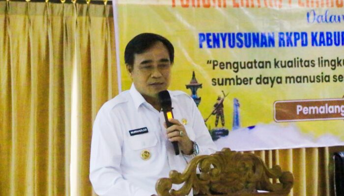 Wabup Nurkholes Ingatkan Lima Poin dalam Penyusunan Program Pembangunan di Pemalang
