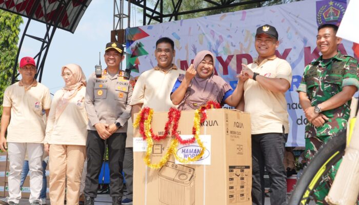 Peringatan May Day 2025 di Kabupaten Tegal Berlangsung Meriah