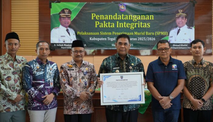 SPMB Rawan Penyimpangan, Pejabat Terkait Tandatangani Pakta Integritas