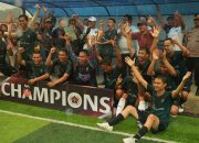 Tim Mini Soccer Dinas Kesehatan Rebut Piala Bupati Tegal 2025