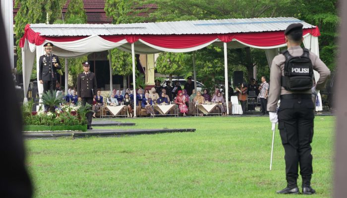 Polres Tegal Gelar Upacara Peringatan Hari Bhayangkara ke-79