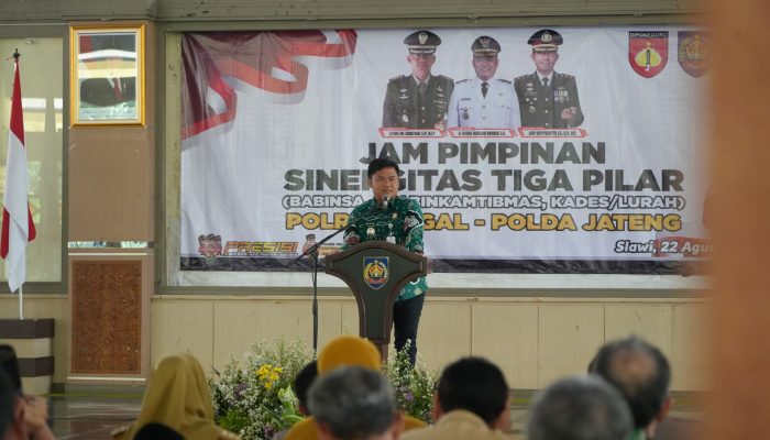 Sinergitas Tiga Pilar Sebagai Ujung Tombak Keamanan dan Pembangunan Desa