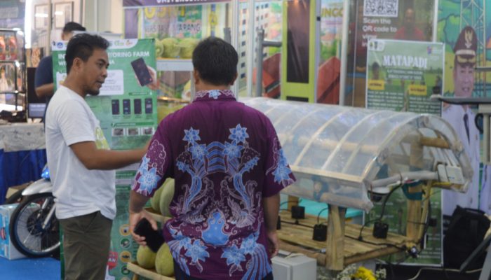 TMU Wakili Kabupaten Tegal dalam Inovasi Pertanian Berbasis Teknologi di Pameran Inovasi Teknologi Jawa Tengah